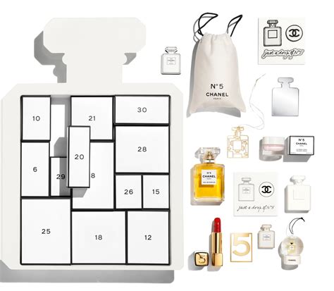 chanel no. 5 advent calendar|Chanel advent calendar 2021 contents.